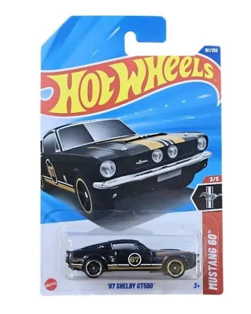 Hot Wheels '67 Shelby GT500 [Black] - Mustang 60th Series (161/250)