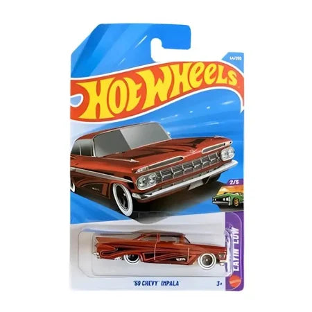 Hot Wheels 59 Chevy Impala Red A Case 2026