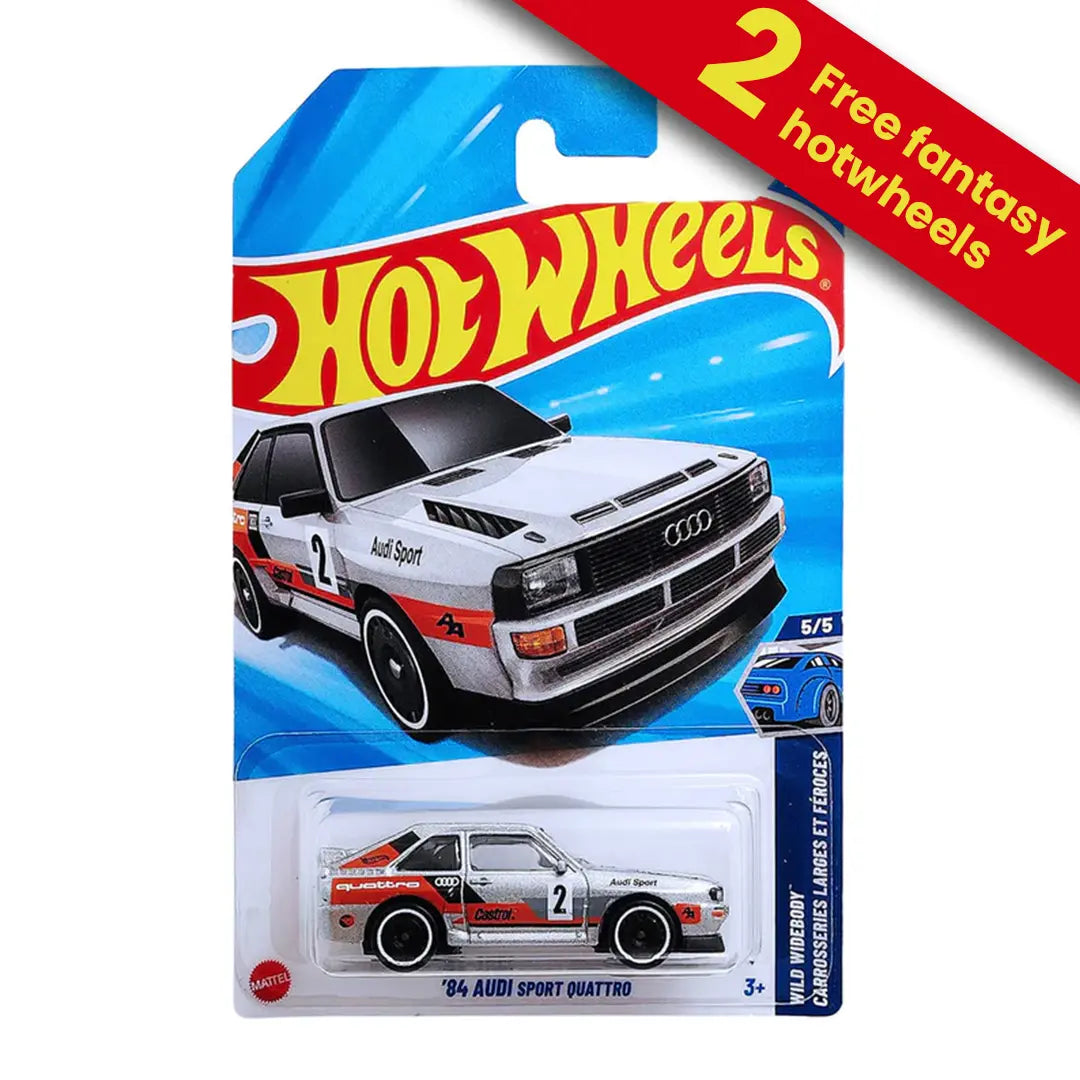 Hot Wheels 1984 Audi Sport Quattro – Wild Widebody Carrosseries larges et féroces 246/250